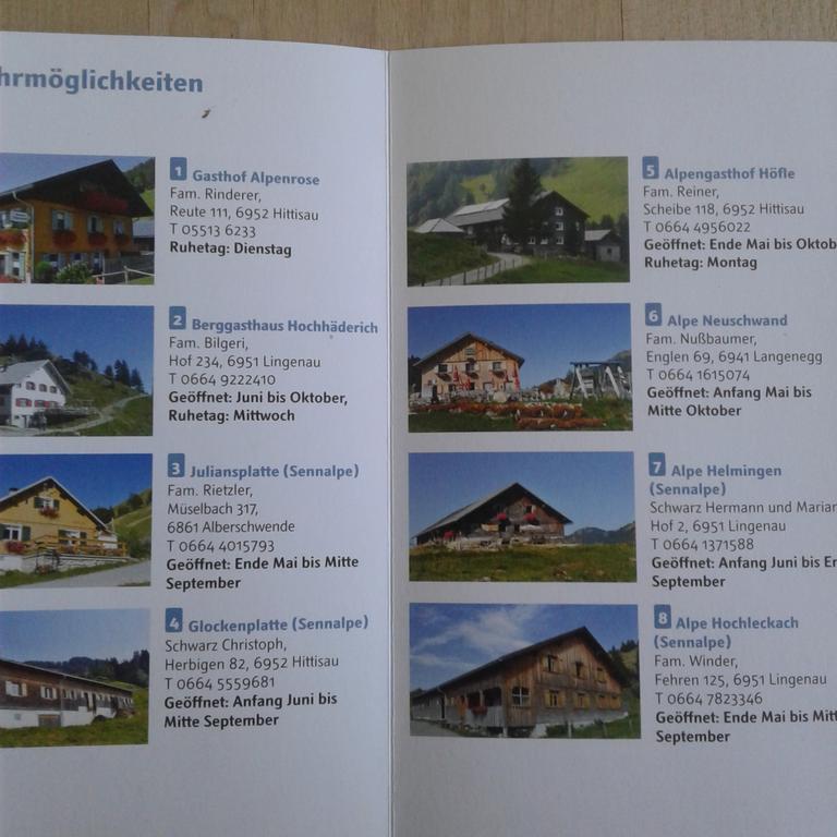 Villa Jausenstation Neuschwand Hittisau Exterior foto